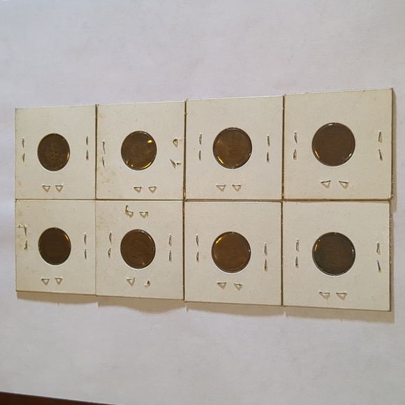 Lot of 8 Indian Head Cents from 1900 -1907 - Picture 4 of 16